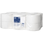 Tork 120161 Universal mini jumbo toiletpapir 1 lag 12 ruller T2 240 meter - Sikkerhedsgiganten