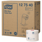 Tork 127540 Universal midi toiletpapir 1 lag 27 ruller T6 - Sikkerhedsgiganten
