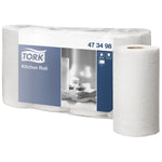 Tork 473498 køkkenrulle plus hvid 2 lag 90 ark 20 ruller - Sikkerhedsgiganten