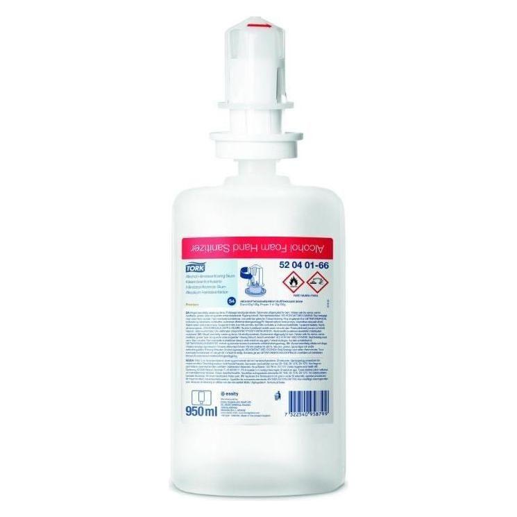 Tork 520402 Premium Alkohol skum hånddesinficering 950 ml S4 - Sikkerhedsgiganten