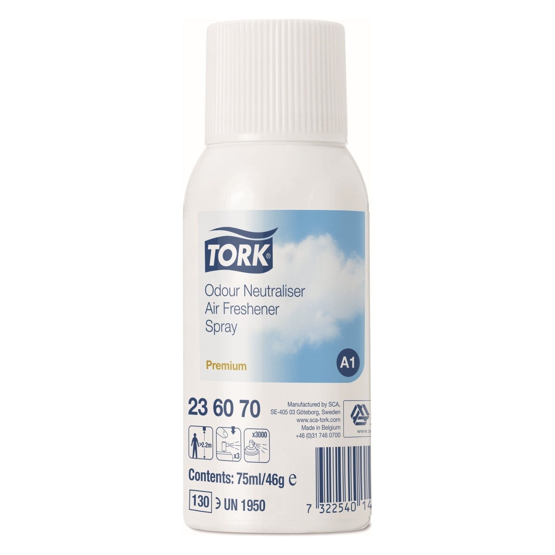 Tork Airfreshener Spray 75 ml. A1. - Flere dufte - Sikkerhedsgiganten