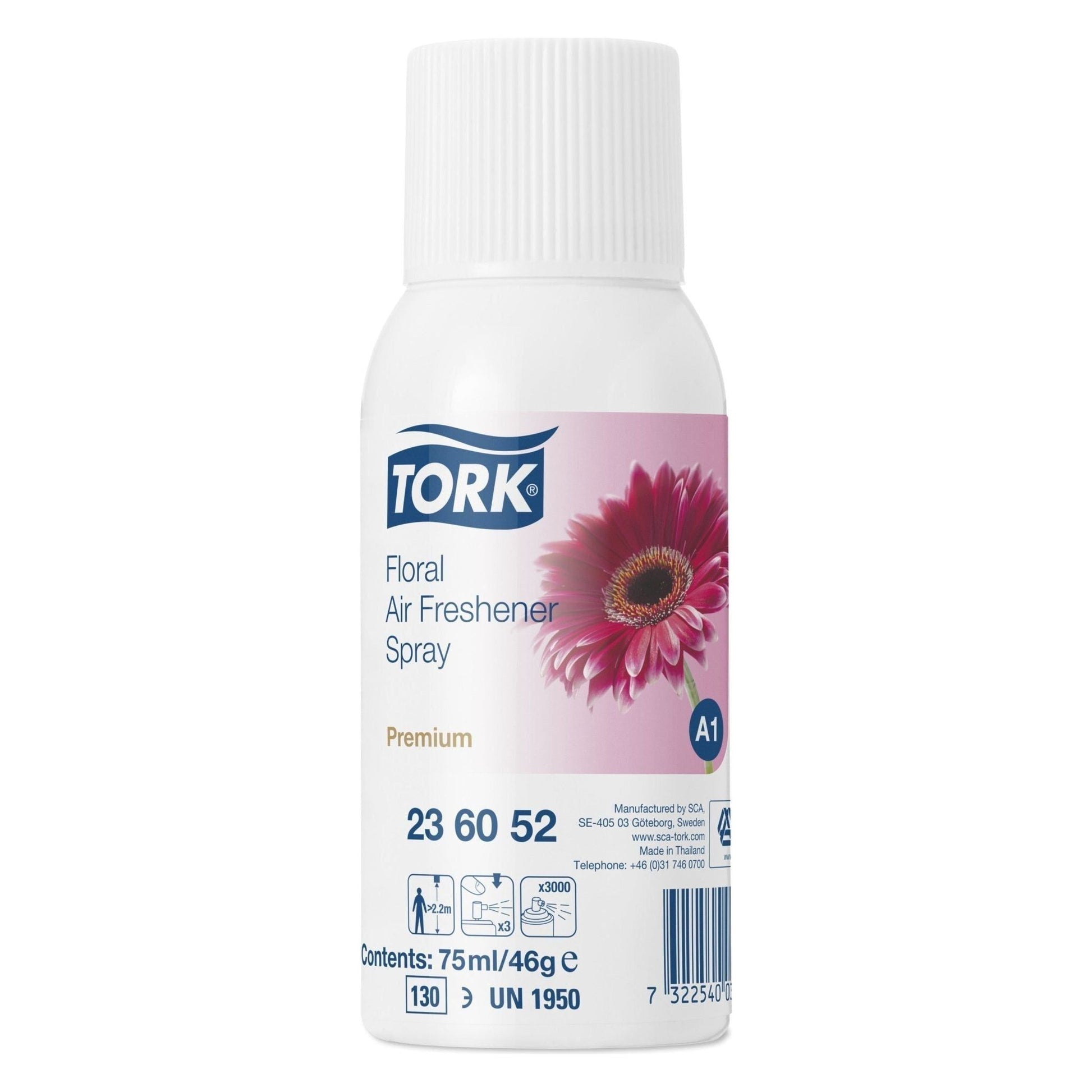 Tork Airfreshener Spray 75 ml. A1. - Flere dufte - Sikkerhedsgiganten