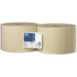 Tork Basic aftørringsrulle stor gul 1 lag 1190 meter 2 ruller W1 127103 - Sikkerhedsgiganten