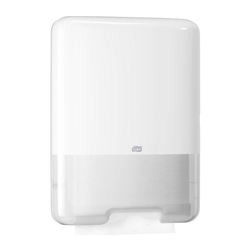 Tork Elevation singlefold håndklædeark dispenser H3 hvid 553000 - Sikkerhedsgiganten