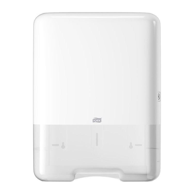 Tork Elevation singlefold håndklædeark dispenser H3 hvid 553000 - Sikkerhedsgiganten