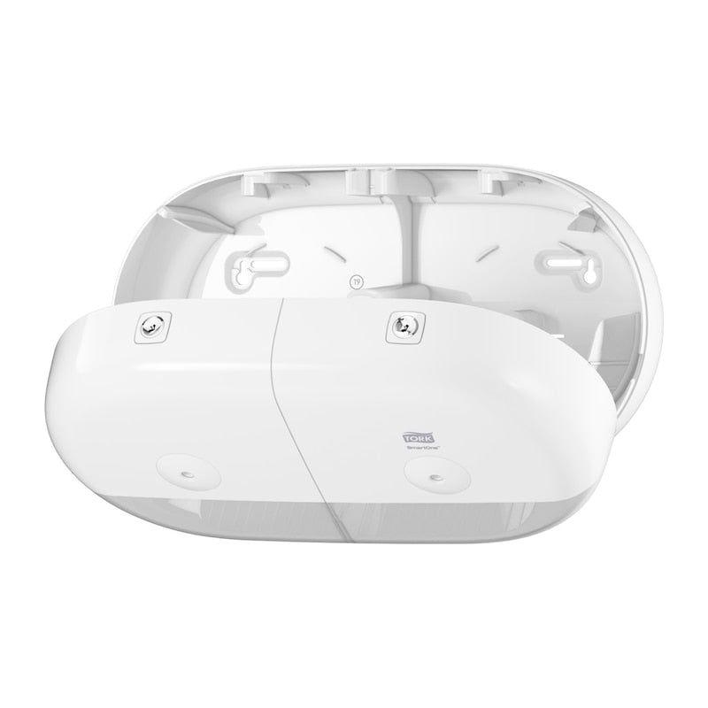 Tork Elevation SmartOne mini twin toiletpapir dispenser sort T9 - Sikkerhedsgiganten