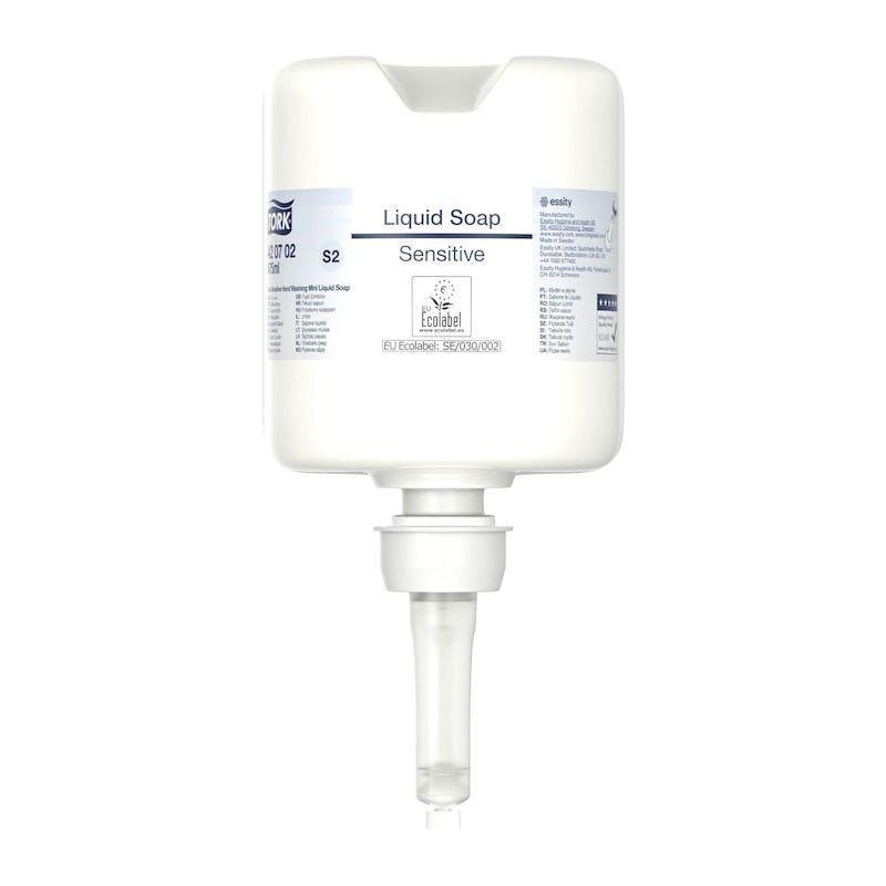 Tork Extra Mild Sæbe Uparfumeret, Hvid 475 ml S2 420702 - Sikkerhedsgiganten