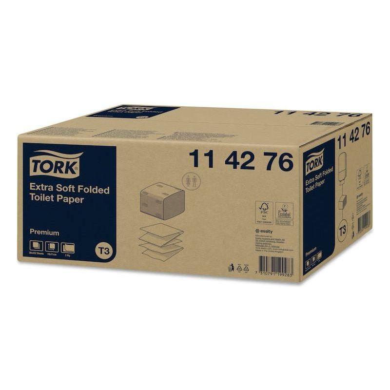 Tork Extra Soft Foldet Toiletpapir Premium 114276 - Sikkerhedsgiganten