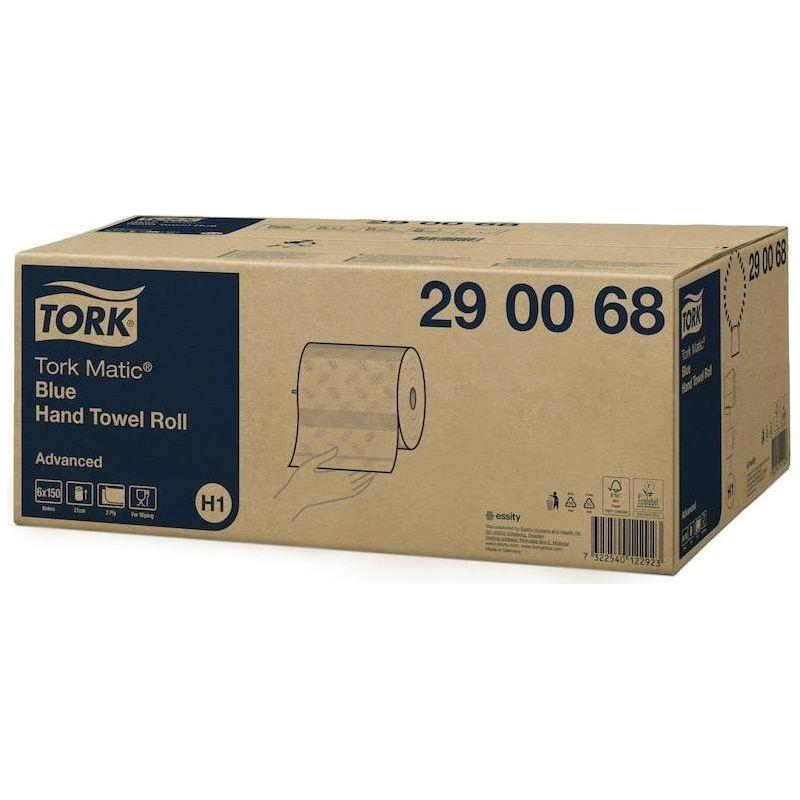 Tork Matic Advanced soft håndklæderulle 2 - lag hvid H1 6 ruller 290068 - Sikkerhedsgiganten