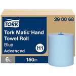 Tork Matic Advanced soft håndklæderulle 2 - lag hvid H1 6 ruller 290068 - Sikkerhedsgiganten
