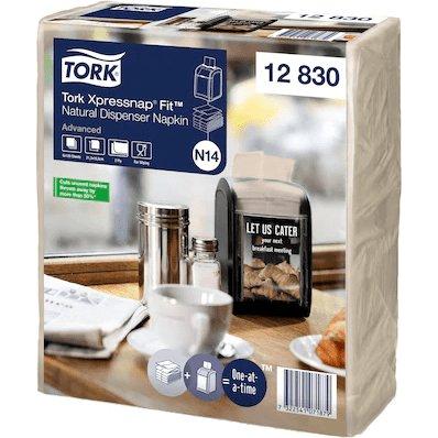 Tork Xpressnap Fit Advanced Serviet, Natur - 4320 ark - N14 12830 - Sikkerhedsgiganten