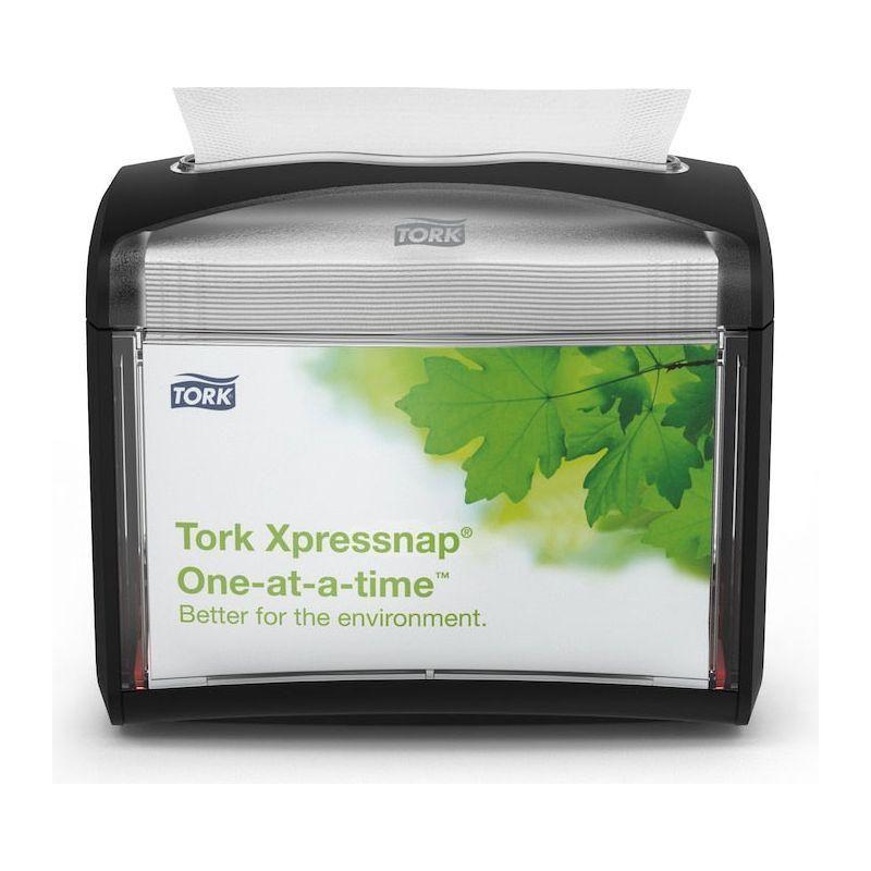 Tork Xpressnap servietdispenser sort - N4 272611 - Sikkerhedsgiganten