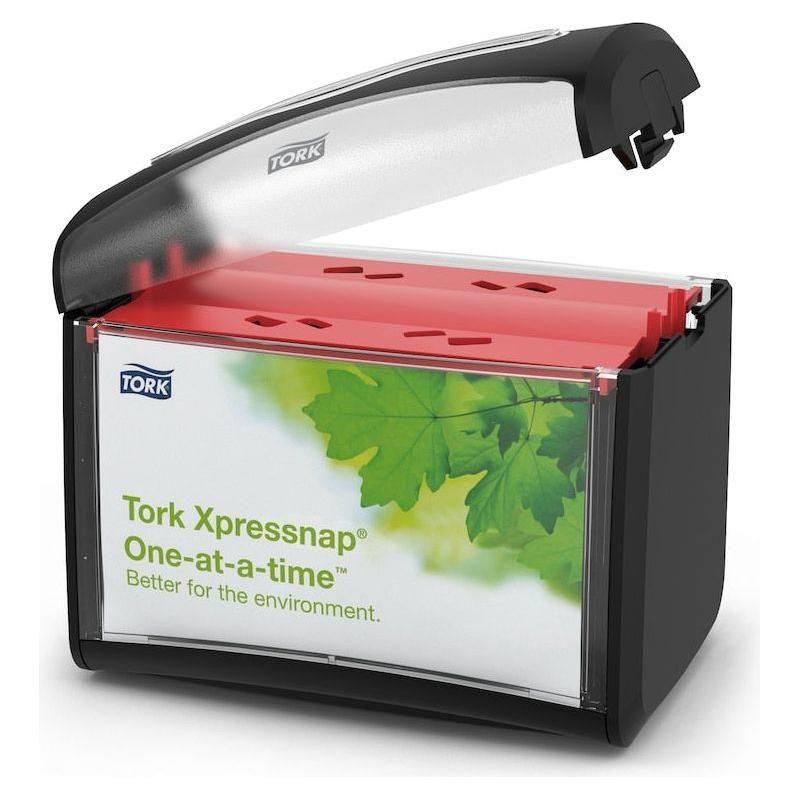 Tork Xpressnap servietdispenser sort - N4 272611 - Sikkerhedsgiganten