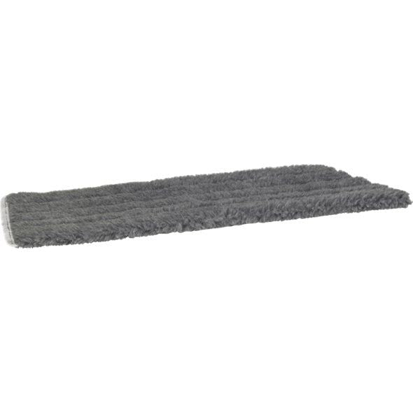 Tørmoppe, Vikan Dry 24, grå, polyester, 40 - 60 cm, med velcro - Sikkerhedsgiganten