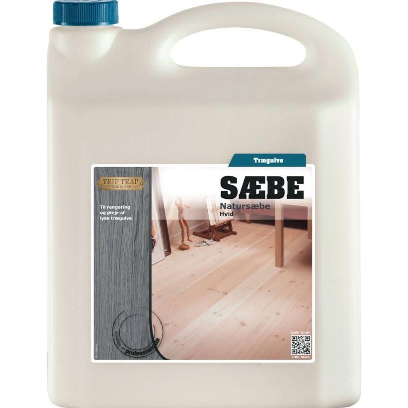 Trip Trap natursæbe hvid 5 liter - Sikkerhedsgiganten