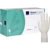 Examination glove, ABENA Classic, S, nature, latex, powder-free 100 pcs. - Hvid