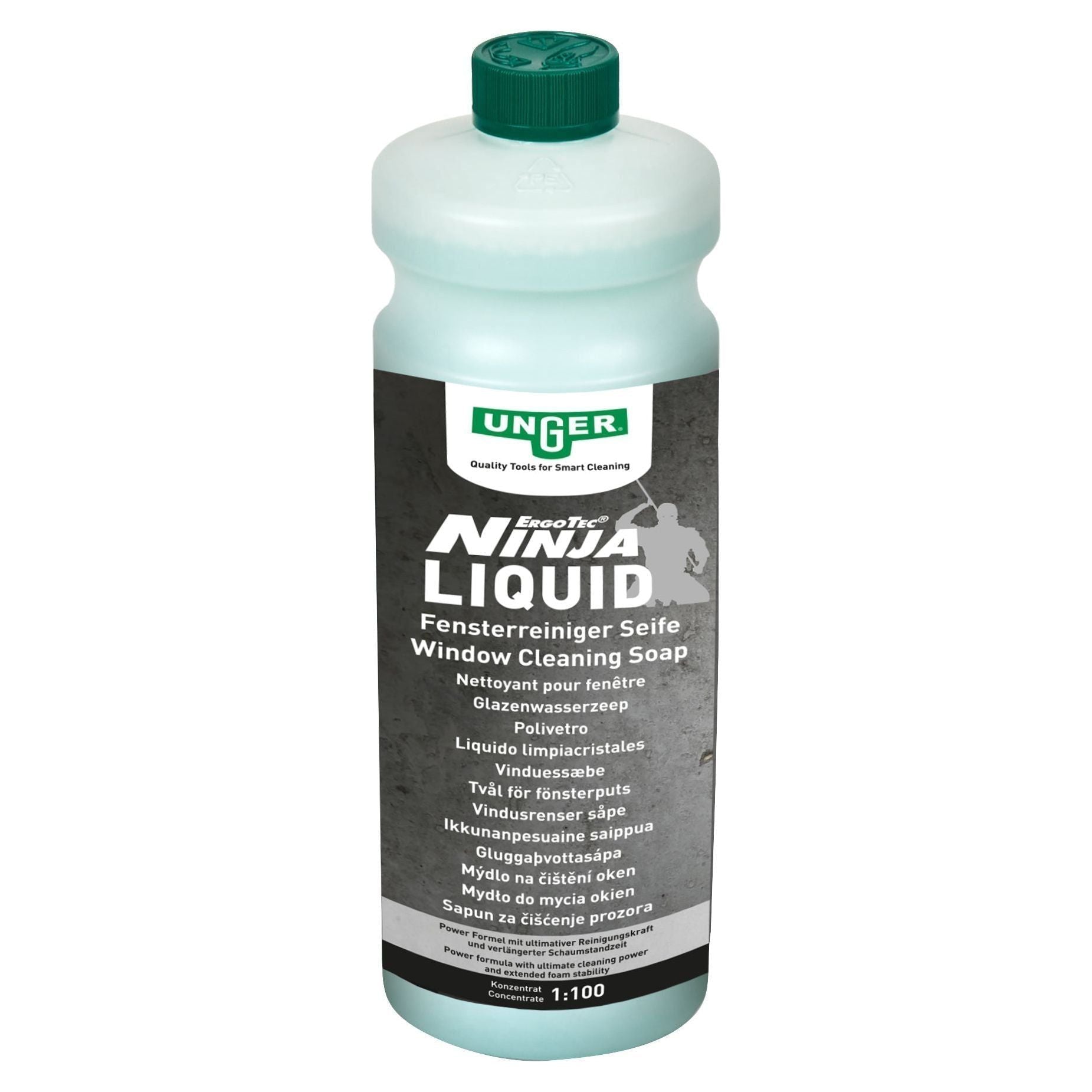 Unger Ninja Liquid vinduespudsersæbe 1 liter - Sikkerhedsgiganten