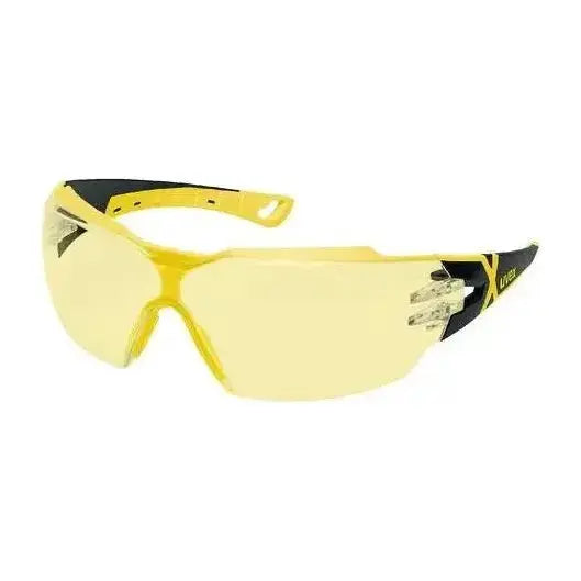 Uvex Pheos CX 2 sikkerhedsbrille gul - Sikkerhedsgiganten