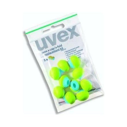 Uvex X - Cap udskiftningspropper 5 par - Sikkerhedsgiganten