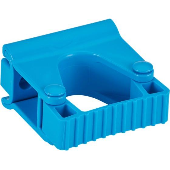 Vægophæng til redskaber, Vikan, 8,7x8,3x4,8cm, flere farver, PP/TPE, enkelt gummibåndsmodul - Sikkerhedsgiganten