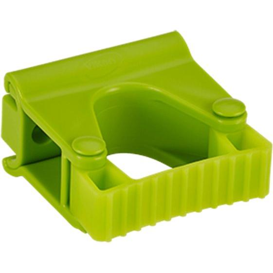 Vægophæng til redskaber, Vikan, 8,7x8,3x4,8cm, flere farver, PP/TPE, enkelt gummibåndsmodul - Sikkerhedsgiganten