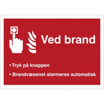 Ved brand alarmtryk - Sikkerhedsgiganten