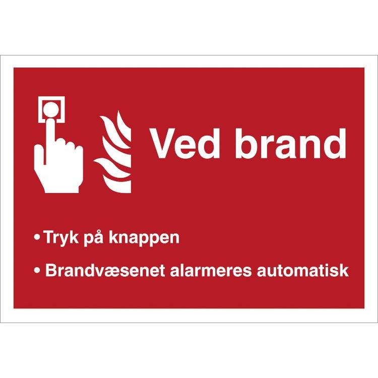 Ved brand alarmtryk - Sikkerhedsgiganten