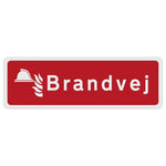 Vejskilt Brandvej - Sikkerhedsgiganten