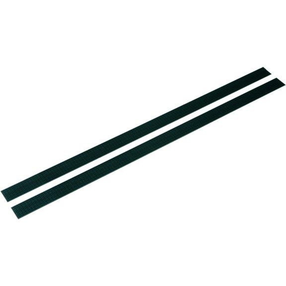 Velcrolister, Vikan, sort, PVC/PA, til 25 cm fremfører - Sikkerhedsgiganten