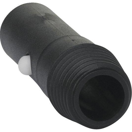 Vikan Adapter 7,8x2,6x2,6cm, sort, PP, klik til gevind 380900 - Sikkerhedsgiganten