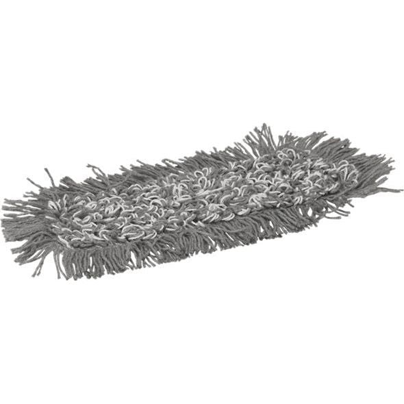 Vikan Damp 43 Fugtmoppe grå, 25 cm, med velcro - Sikkerhedsgiganten