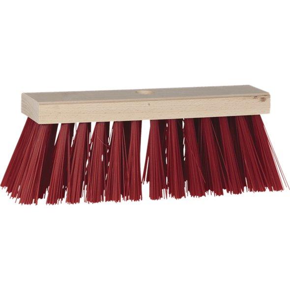 Vikan Gadekost uden gevind PVC/træ, 32 cm, medium børstehår - Sikkerhedsgiganten