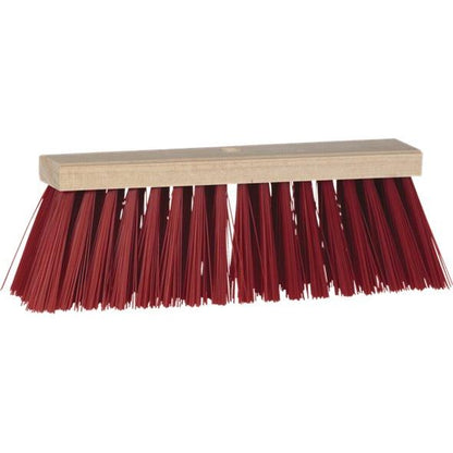Vikan Gadekost uden gevind PVC/træ, 40 cm stive børstehår - Sikkerhedsgiganten