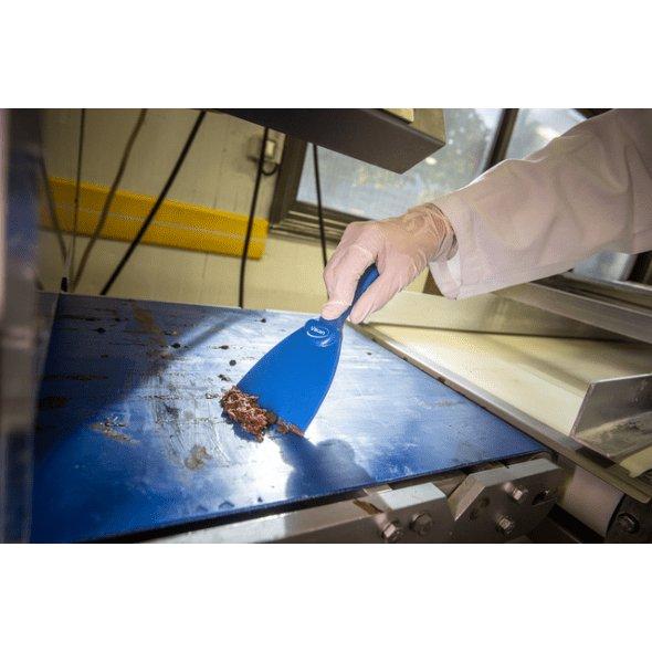 Vikan Håndskraber, Metal detekterbar, 75 mm, Blå 4062 - Sikkerhedsgiganten