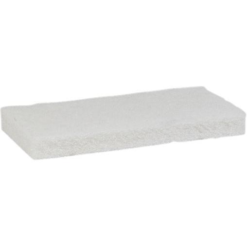 Vikan jumbopad 24,5x11,5x3cm, brun, polyester, fin skureeffekt el. grov skureeffekt - Sikkerhedsgiganten