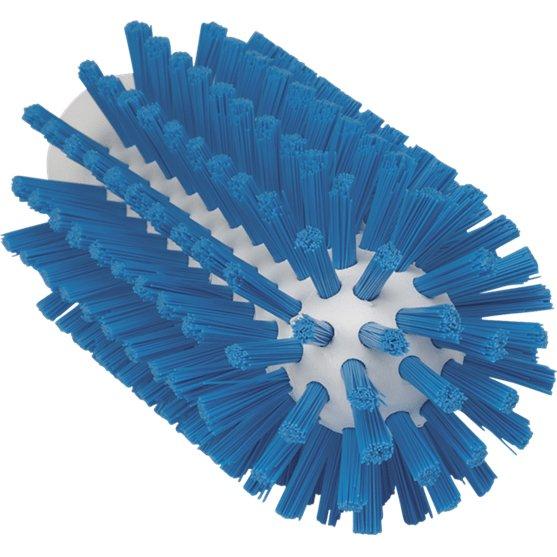 Vikan Rørbørstehoved 14,5cm, Ø6,3cm PP/polyester/rustfrit stål, stive børstehår 53806 - Sikkerhedsgiganten