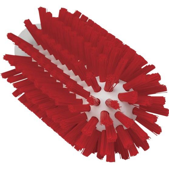 Vikan Rørbørstehoved 14,5cm, Ø6,3cm PP/polyester/rustfrit stål, stive børstehår 53806 - Sikkerhedsgiganten