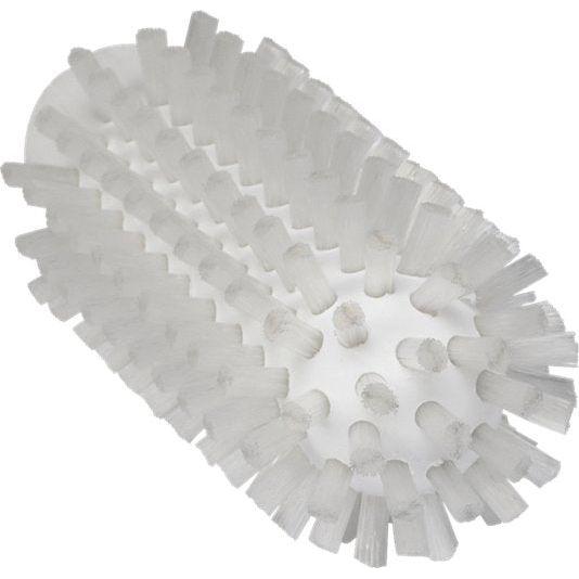 Vikan Rørbørstehoved 14cm, Ø5cm, rød, PP/polyester/rustfrit stål, stive børstehår 53805 - Sikkerhedsgiganten