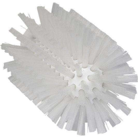 Vikan Rørbørstehoved 15,5cm, Ø7,7cm, PP/polyester/rustfrit stål, medium børstehår 53807 - Sikkerhedsgiganten