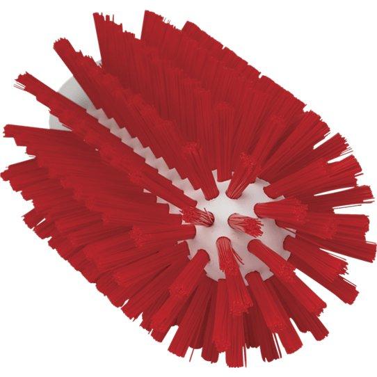 Vikan Rørbørstehoved 15,5cm, Ø7,7cm, PP/polyester/rustfrit stål, medium børstehår 53807 - Sikkerhedsgiganten