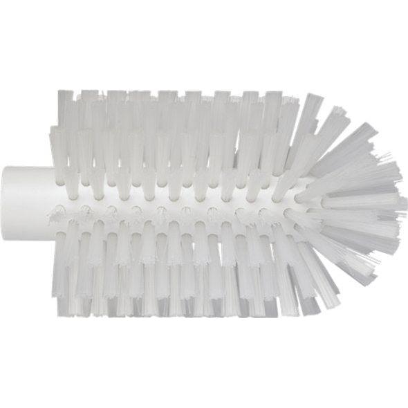 Vikan Rørbørstehoved 16cm, Ø9cm PBT/PP/rustfrit stål, medium børstehår 53809 - Sikkerhedsgiganten