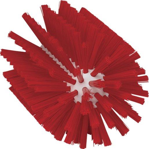 Vikan Rørbørstehoved 16cm, Ø9cm PBT/PP/rustfrit stål, medium børstehår 53809 - Sikkerhedsgiganten