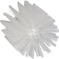 Vikan Rørbørstehoved 17cm, Ø10.3cm PP/polyester/rustfrit stål, medium børstehår 53801 - Sikkerhedsgiganten