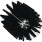Vikan Rørbørstehoved 17cm, Ø10.3cm PP/polyester/rustfrit stål, medium børstehår 53801 - Sikkerhedsgiganten