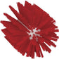 Vikan Rørbørstehoved 17cm, Ø10.3cm PP/polyester/rustfrit stål, medium børstehår 53801 - Sikkerhedsgiganten