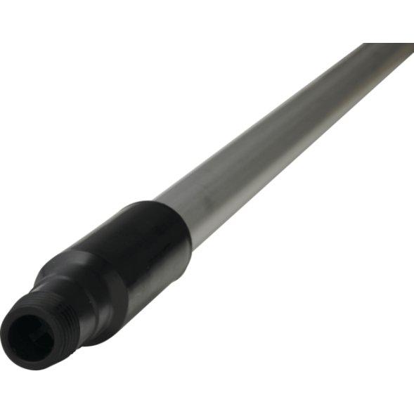 Vikan Skaft med gevind 150,5cm, Ø3,1cm, sort, PP/aluminium, isoleret gribestykke 293752 - Sikkerhedsgiganten