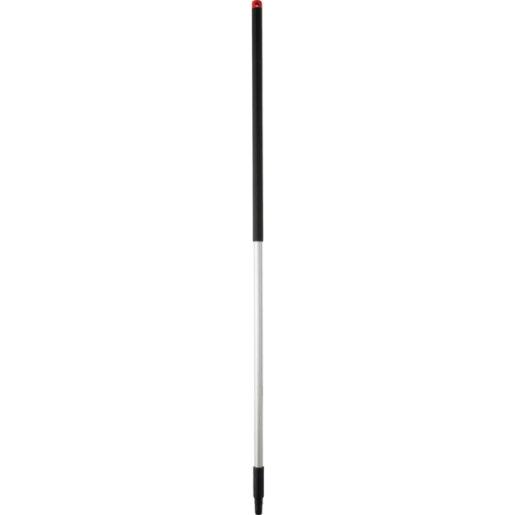 Vikan Skaft med gevind 150,5cm, Ø3,1cm, sort, PP/aluminium, isoleret gribestykke 293752 - Sikkerhedsgiganten