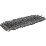 Vikan Wet Scrub Fugt - og vådmoppe grå, mikrofiber, 40 cm, med lommer - Sikkerhedsgiganten