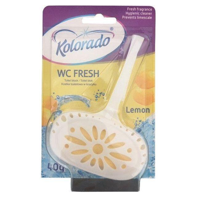 WC Fresh Lemon med holder - Sikkerhedsgiganten