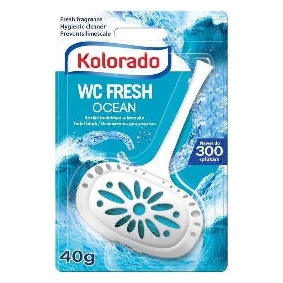 WC Fresh Ocean med holder - Sikkerhedsgiganten